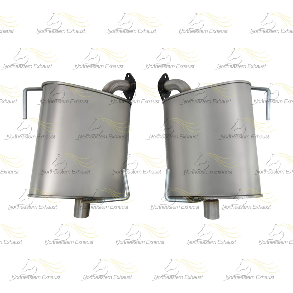 2009-2013 Subaru Forester 2.5L Northeastern Exhaust Y-Pipe Pair of Muffler