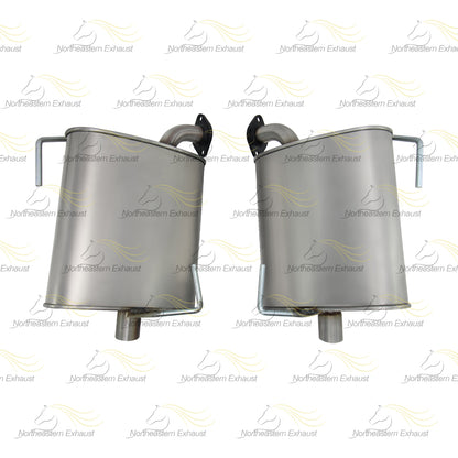2009-2013 Subaru Forester 2.5L Northeastern Exhaust Y-Pipe Pair of Muffler