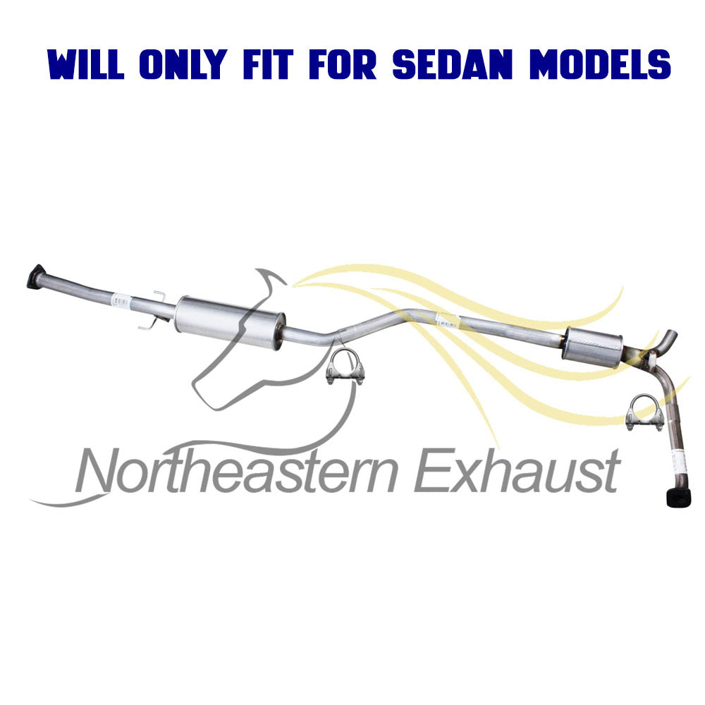 2008-2012 Honda Accord 3.5L SEDAN Northeastern Exhaust Resonator and Muffler Kit