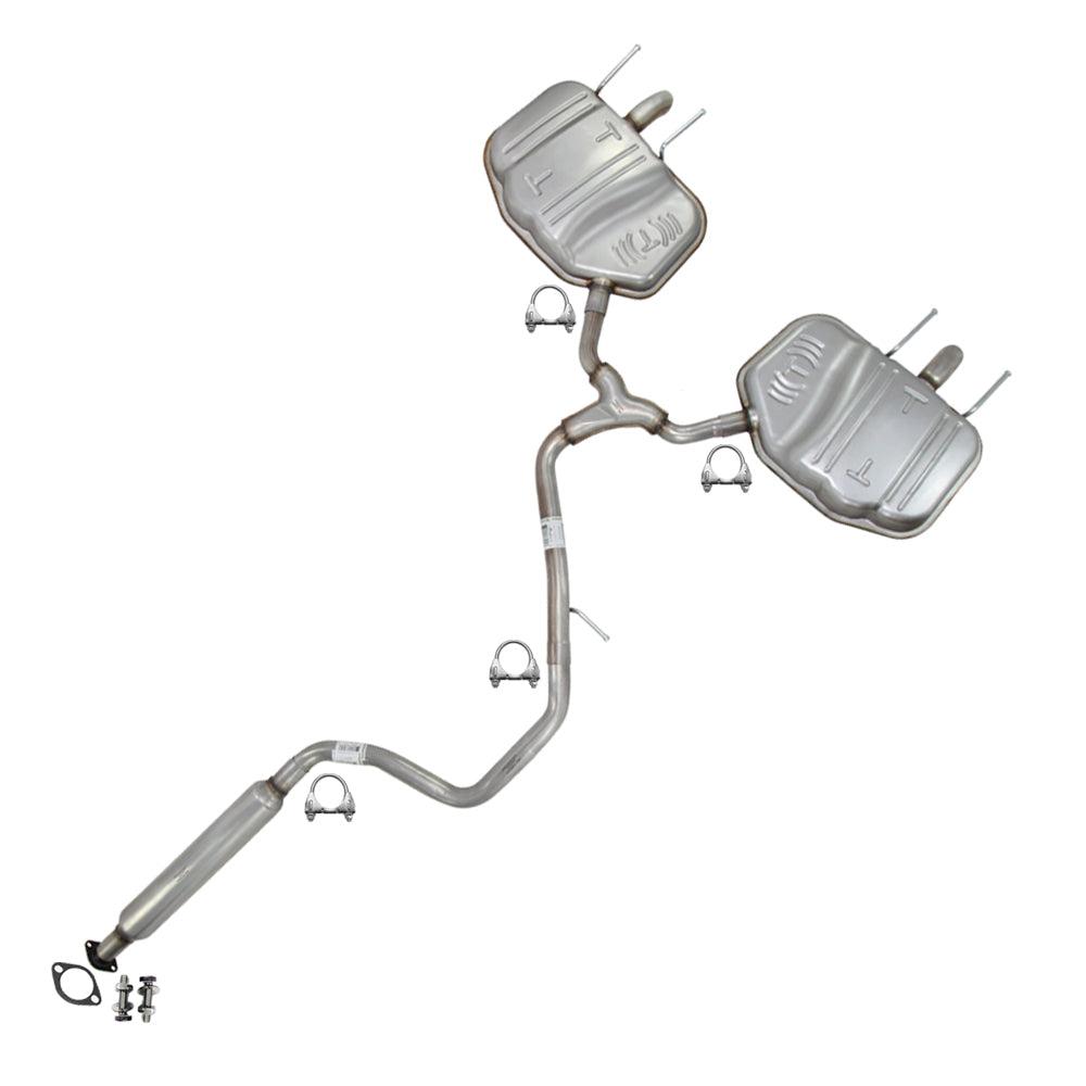 Northeastern Exhaust 2011-2017 Buick Regal 2.4L Resonator Y-Pipe Pair of Muffler