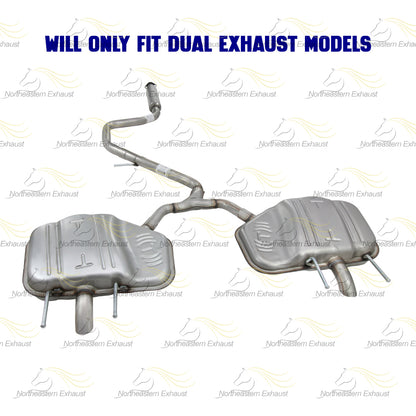 Northeastern Exhaust 2011-2017 Buick Regal 2.4L Resonator Y-Pipe Pair of Muffler
