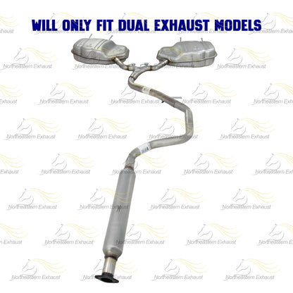 Northeastern Exhaust 2011-2017 Buick Regal 2.4L Resonator Y-Pipe Pair of Muffler