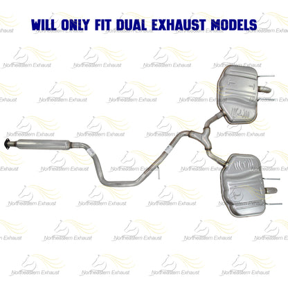 Northeastern Exhaust 2011-2017 Buick Regal 2.4L Resonator Y-Pipe Pair of Muffler