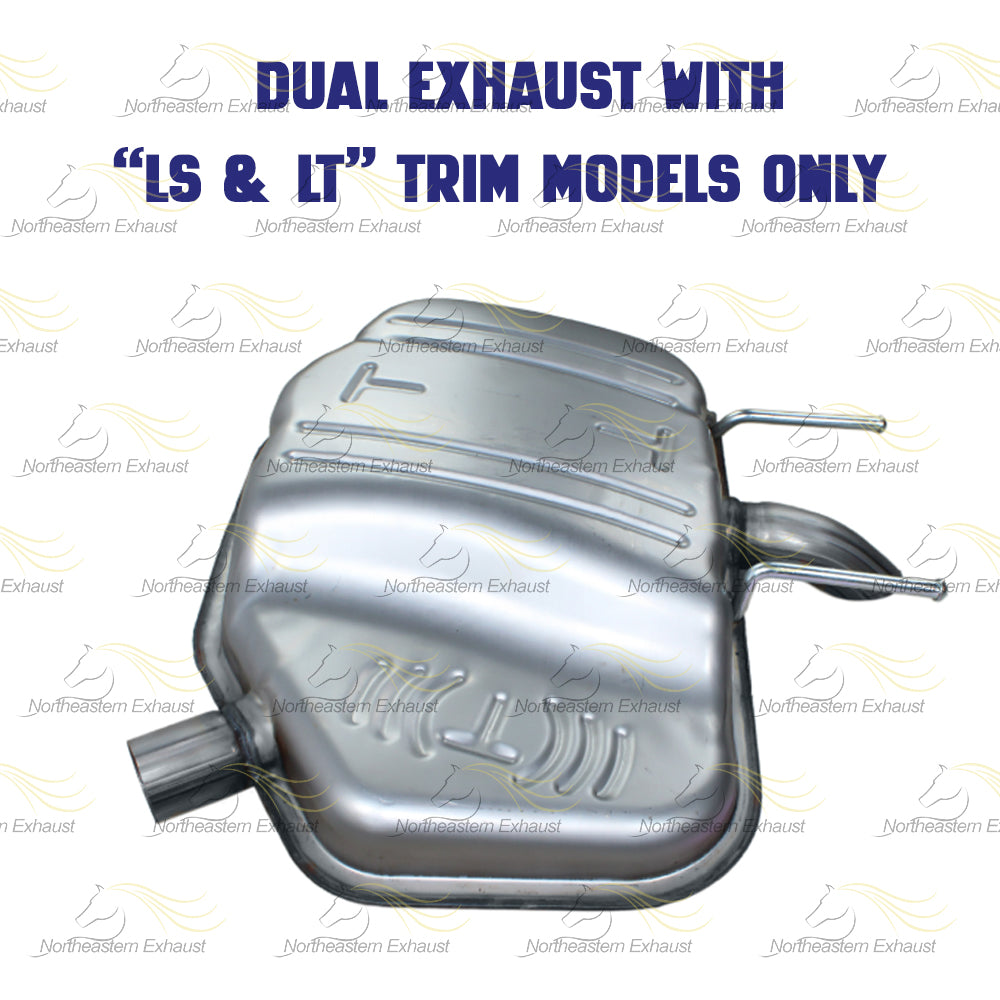 Northeastern Exhaust 2013-2016 Chevy Malibu Limited Passenger-Side Muffler