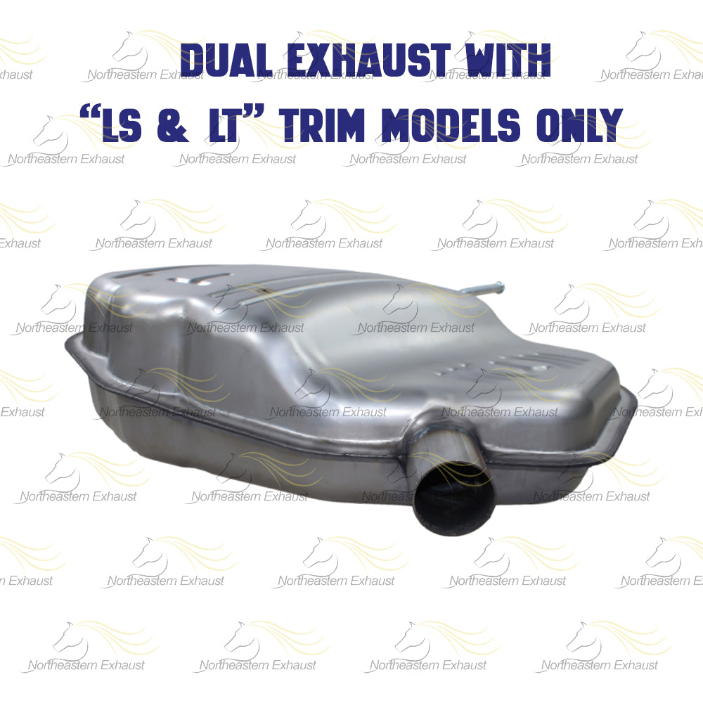 Northeastern Exhaust 2013-2016 Chevy Malibu Limited Passenger-Side Muffler