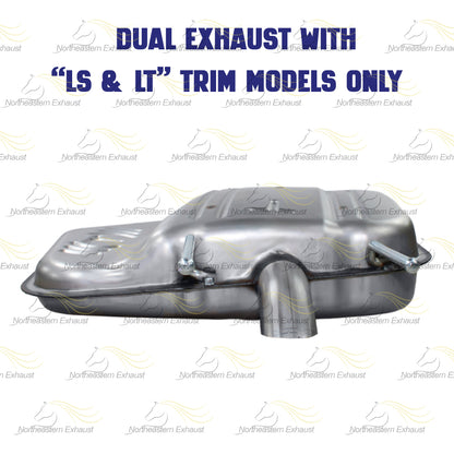 Northeastern Exhaust 2013-2016 Chevy Malibu Limited Passenger-Side Muffler