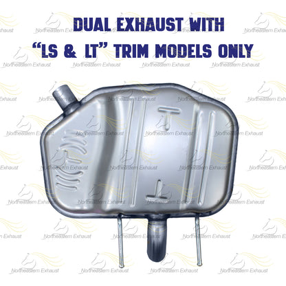 Northeastern Exhaust 2013-2016 Chevy Malibu Limited Passenger-Side Muffler