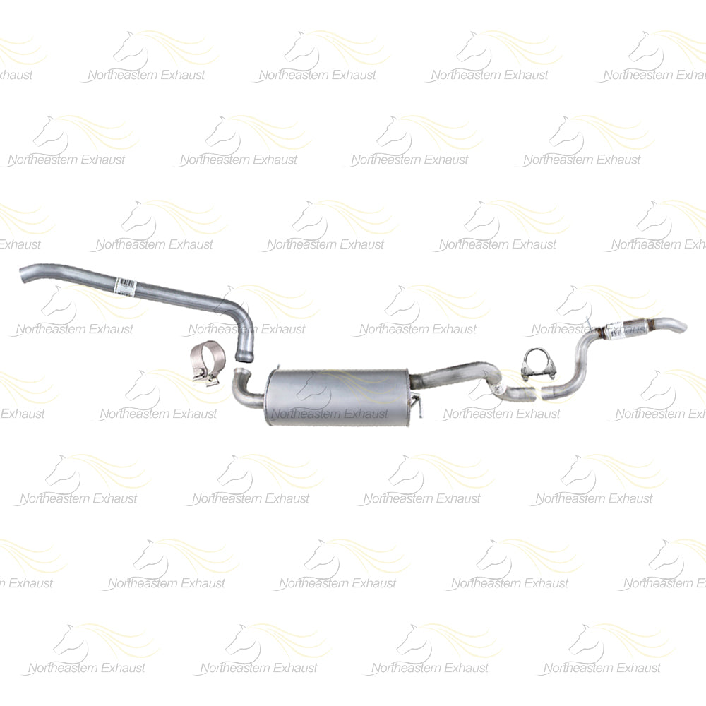 2011-2016 Chrysler Town & Country 3.6L Intermediate Pipe, Muffler & Resonator Kit | Stainless Steel