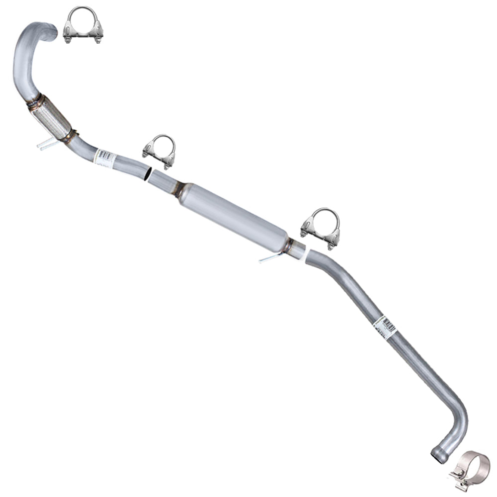 2011-2014 Volkswagen Routan 3.6L Resonator w/ Intermediate Pipe Kit | Stainless Steel