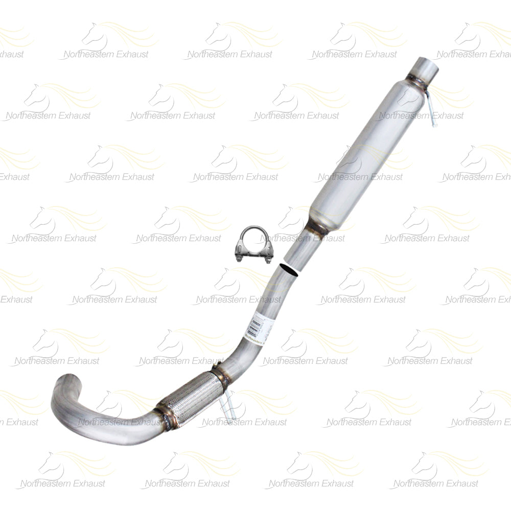 2011-2014 Volkswagen Routan 3.6L Resonator Intermediate Pipe & Muffler Kit | Stainless Steel