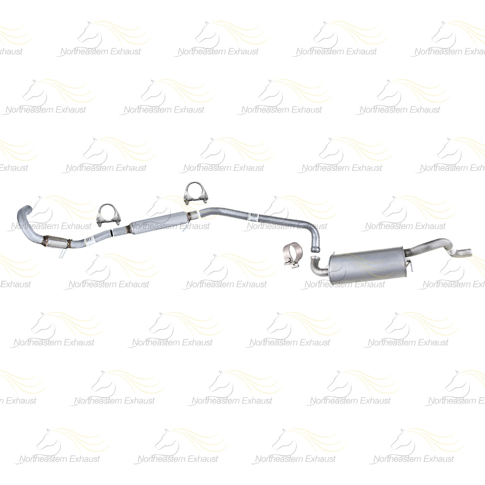 2011-2014 Volkswagen Routan 3.6L Resonator Intermediate Pipe & Muffler Kit | Stainless Steel