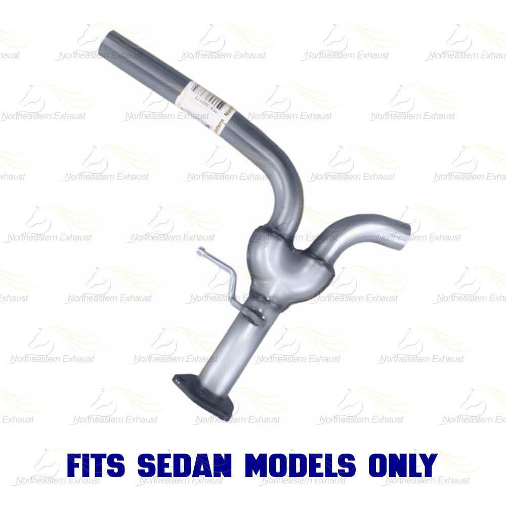 2013-2017 Honda Accord 3.5L Exhaust Y Pipe w/ Pair of Muffler Kit | Stainless Steel | SEDAN