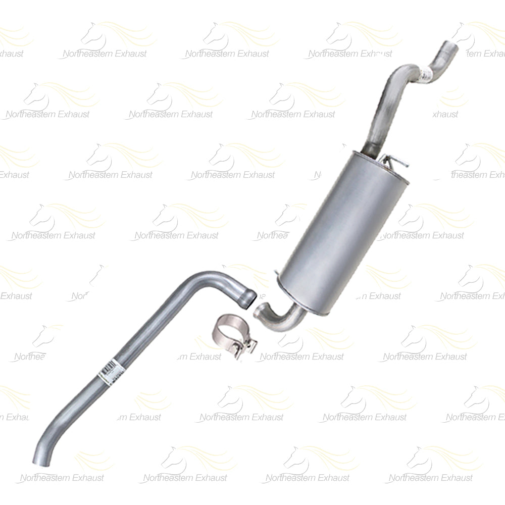 2012-2015 Ram C/V 3.6L Exhaust Intermediate Pipe & Muffler Kit | Stainless Steel