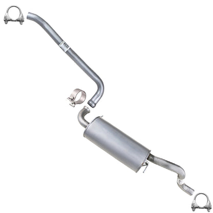 2011-2020 Dodge Grand Caravan 3.6L Exhaust Intermediate Pipe & Muffler Kit | Stainless Steel