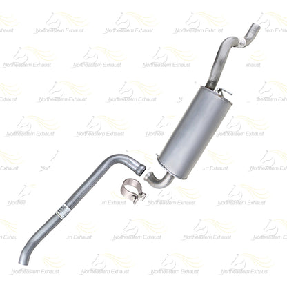 2011-2020 Dodge Grand Caravan 3.6L Exhaust Intermediate Pipe & Muffler Kit | Stainless Steel