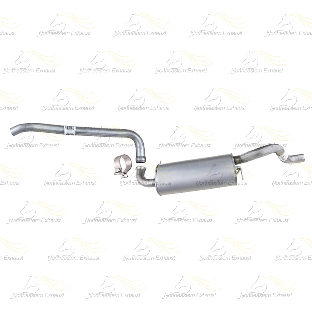 2011-2020 Dodge Grand Caravan 3.6L Exhaust Intermediate Pipe & Muffler Kit | Stainless Steel