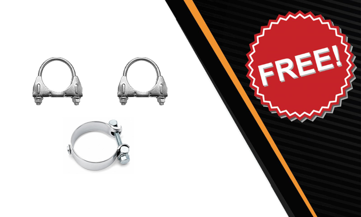 2011-2020 Dodge Grand Caravan 3.6L Exhaust Intermediate Pipe & Muffler Kit | Stainless Steel