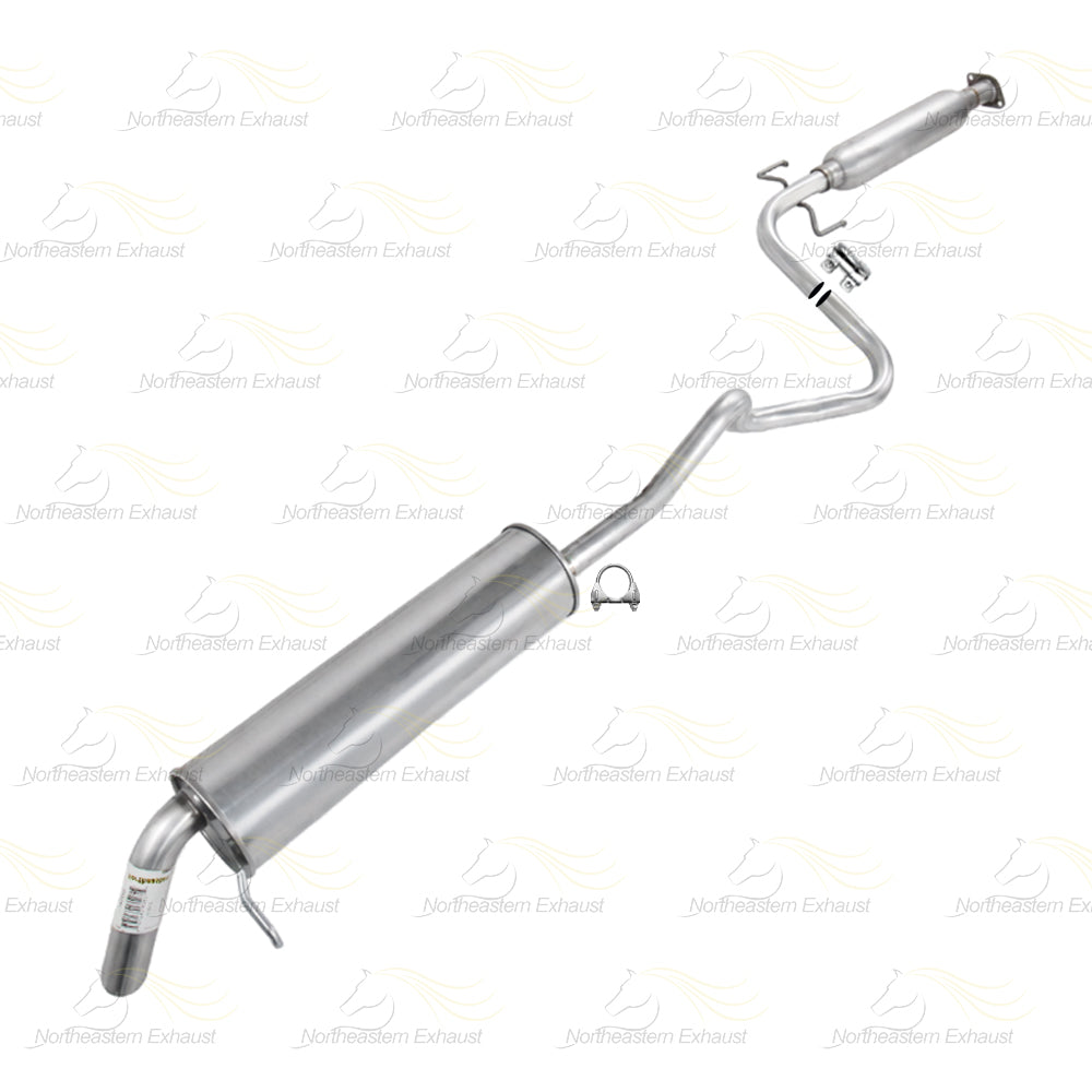 2005-2007 Saturn Ion 2.2L Exhaust Resonator Pipe w/ Muffler Kit | Direct Fit