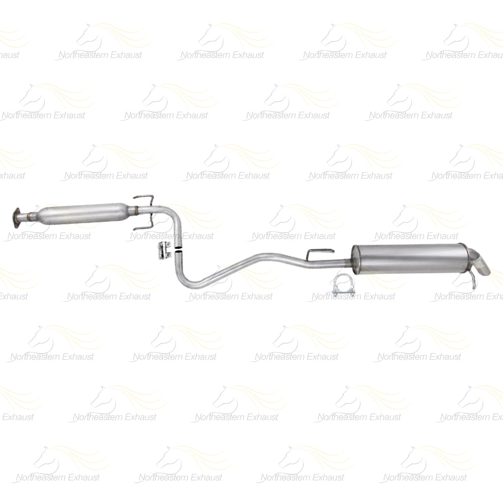 2005-2007 Saturn Ion 2.2L Exhaust Resonator Pipe w/ Muffler Kit | Direct Fit