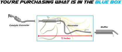 2005-2007 Saturn Ion 2.2L & 2.4L Exhaust Resonator Pipe | Direct Fit