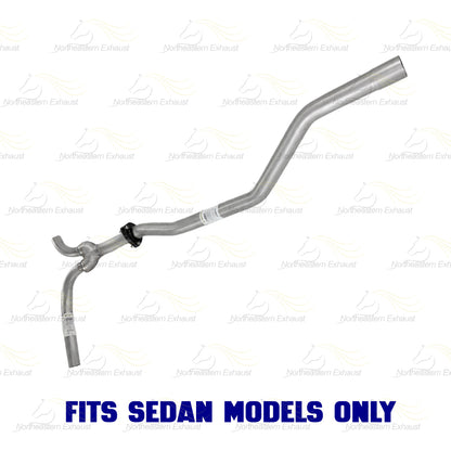 2013-2017 Honda Accord 3.5L Sedan Exhaust Intermediate Pipe & Y Pipe Kit | Stainless Steel