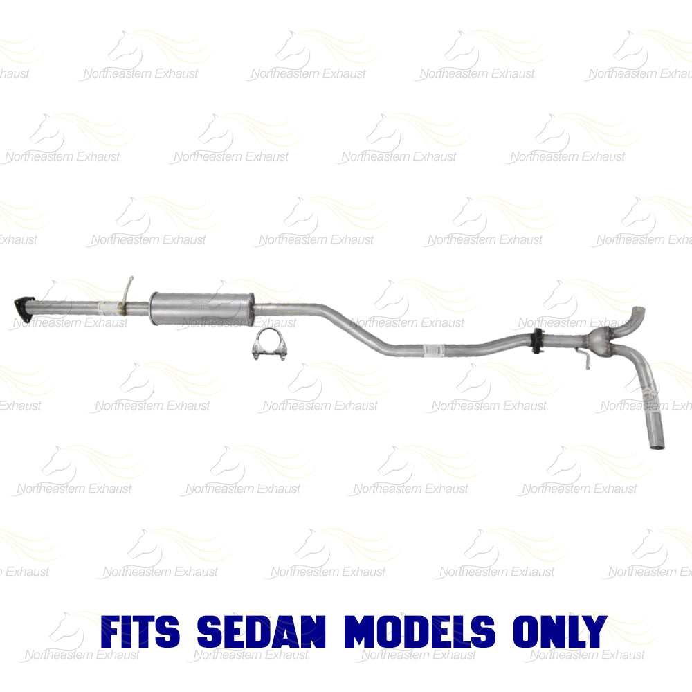 2013-2017 Honda Accord 3.5L Sedan Exhaust Resonator Intermediate Pipe Y Pipe Kit | Stainless Steel