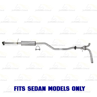 2013-2017 Honda Accord 3.5L Sedan Exhaust Resonator Intermediate Pipe Y Pipe Kit | Stainless Steel