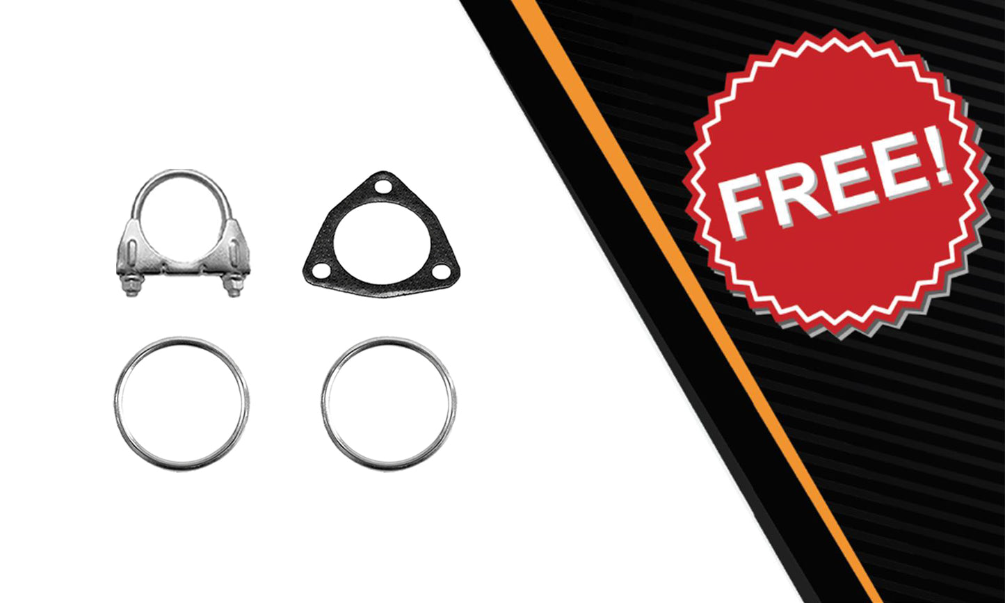 2013-2017 Honda Accord 3.5L Exhaust Catalytic & Resonator Pipe Kit | EPA-Approved | SEDAN