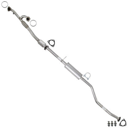 2013-2017 Honda Accord 3.5L Exhaust Catalytic Resonator & Intermediate Pipe Kit | EPA Approved