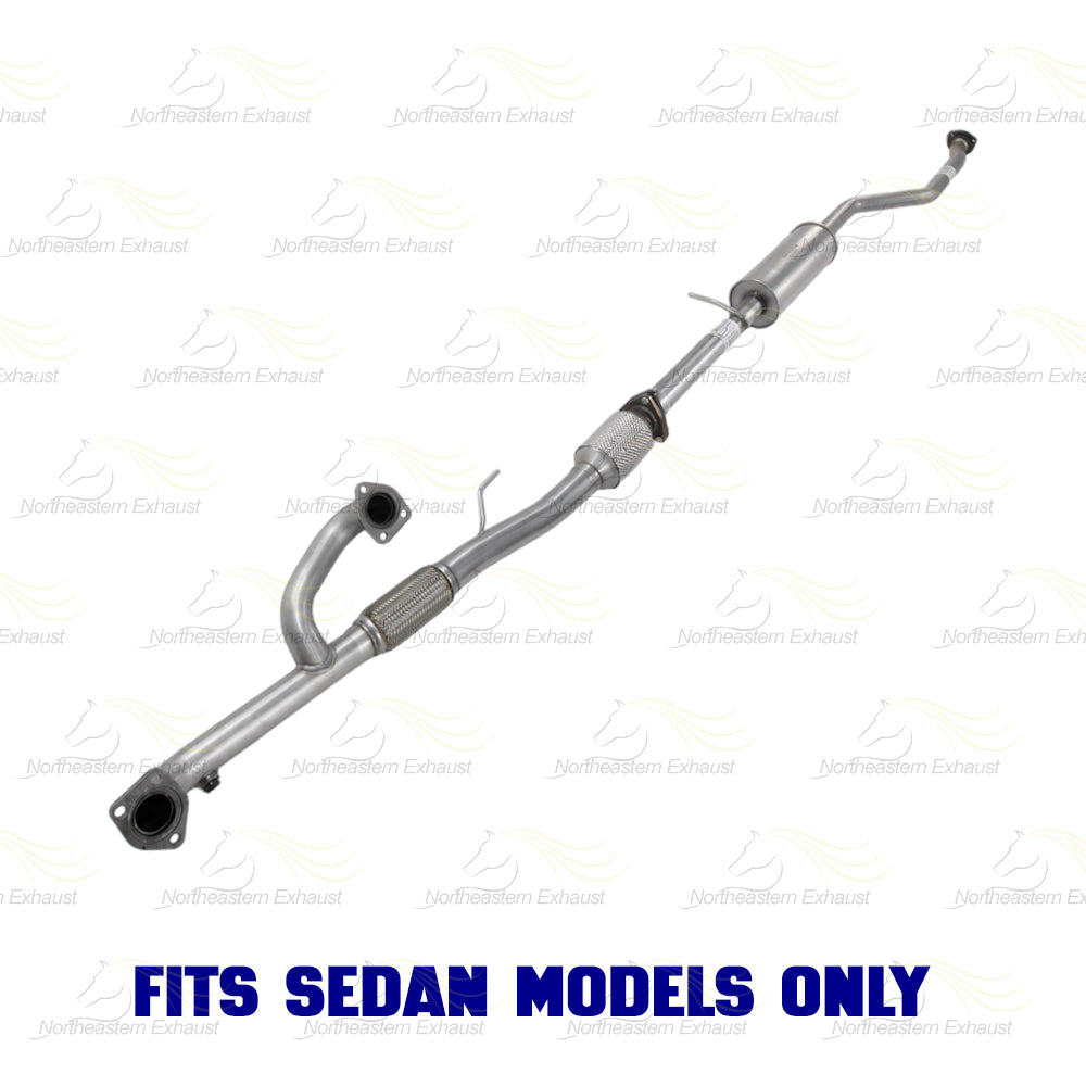 2013-2017 Honda Accord 3.5L Exhaust Catalytic Resonator & Intermediate Pipe Kit | EPA Approved