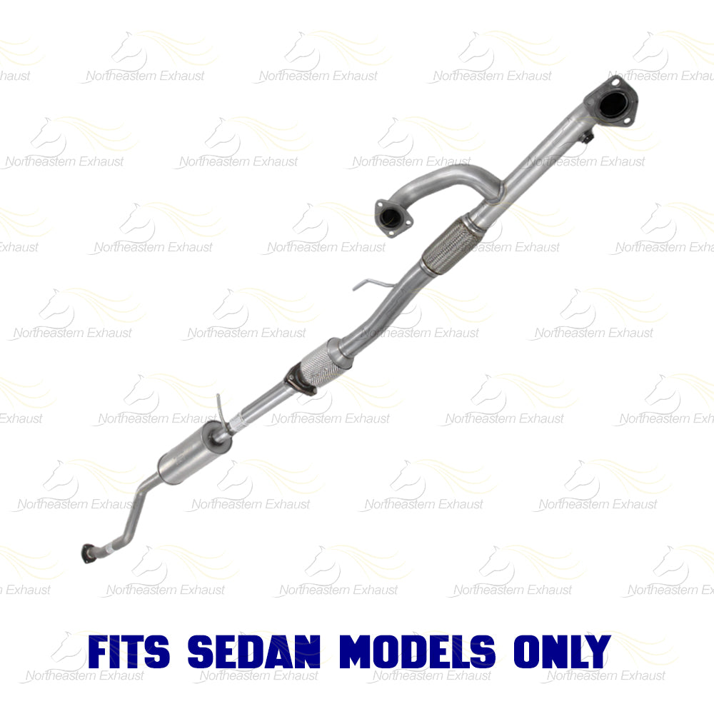 2013-2017 Honda Accord 3.5L Exhaust Catalytic Resonator & Intermediate Pipe Kit | EPA Approved
