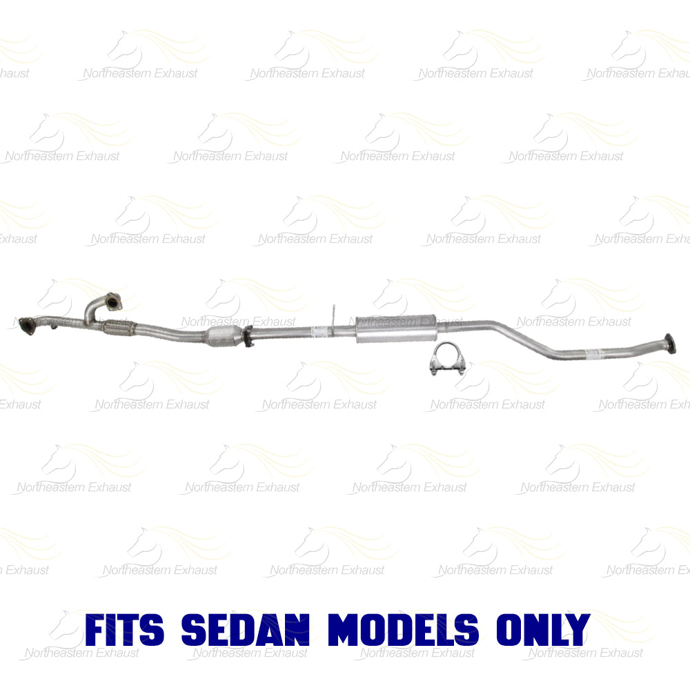 2013-2017 Honda Accord 3.5L Exhaust Catalytic Resonator & Intermediate Pipe Kit | EPA Approved