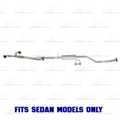 2013-2017 Honda Accord 3.5L Exhaust Catalytic Resonator & Intermediate Pipe Kit | EPA Approved