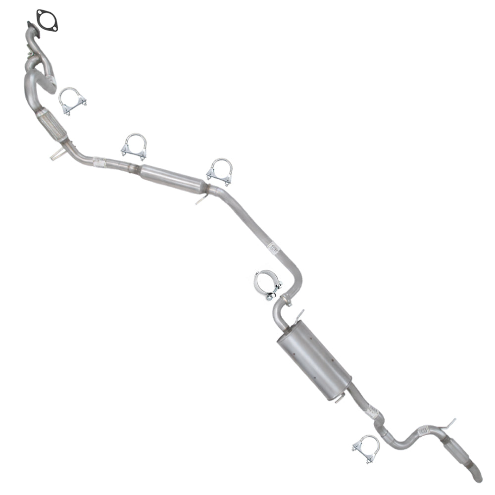 2011-2014 Volkswagen Routan 3.6L Cat-Back Exhaust Kit | Stainless Steel