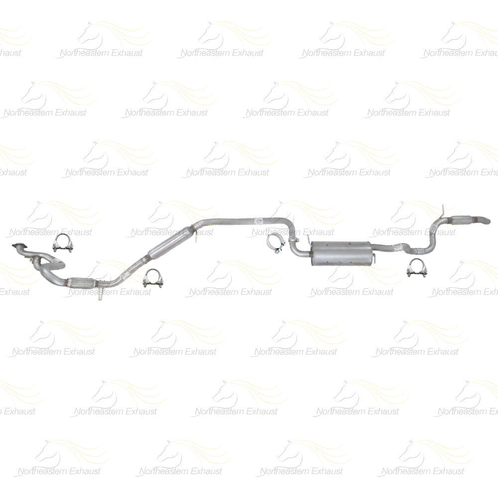 2012-2015 Ram C/V 3.6L Cat-Back Exhaust Kit | Stainless Steel