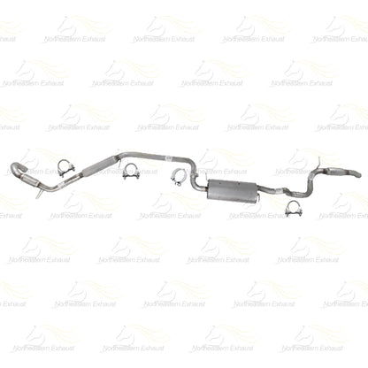 2011-2020 Dodge Grand Caravan 3.6L Resonator Exhaust Pipe & Muffler Kit | Stainless Steel