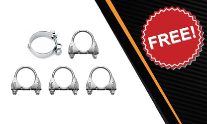 2011-2020 Dodge Grand Caravan 3.6L Resonator Exhaust Pipe & Muffler Kit | Stainless Steel