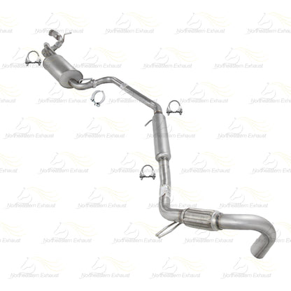 2011-2014 Volkswagen Routan 3.6L Resonator Exhaust Pipe & Muffler Kit | Stainless Steel