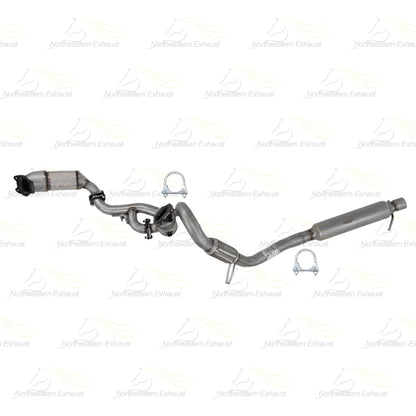 2011-2016 Chrysler Town & Country 3.6L Pair of Catalytic w/ Y Pipe & Resonator Kit | EPA Approved