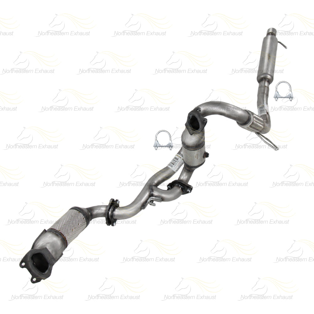 2011-2014 Volkswagen Routan 3.6L Pair of Catalytic w/ Y Pipe & Resonator Kit | EPA Approved