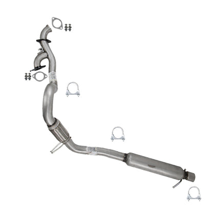 Stainless Steel Exhaust Y Pipe Resonator Kit fits: 2012-2015 RAM C/V 3.6L