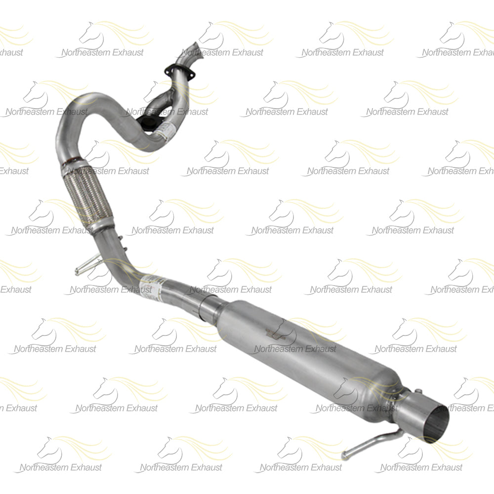 Stainless Steel Exhaust Y Pipe Resonator Kit fits: 2012-2015 RAM C/V 3.6L