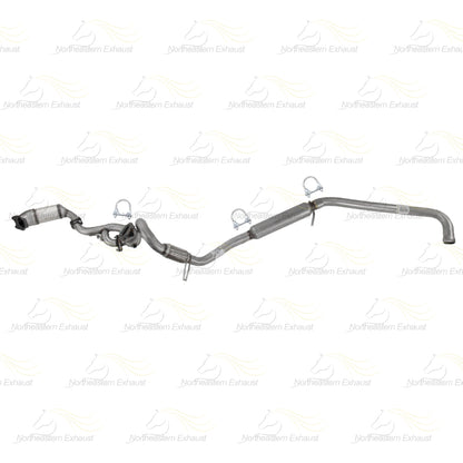 2011-2016 Chrysler Town & Country 3.6L Pair of Catalytic, Y-Pipe, Resonator & Intermediate Pipe Kit