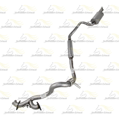 2011-2016 Town & Country 3.6L Exhaust Y Pipe Resonator Int. Pipe & Muffler
