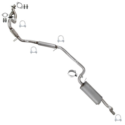 2011-2014 Routan 3.6L Exhaust Y Pipe Resonator Int. Pipe & Muffler 3.6L