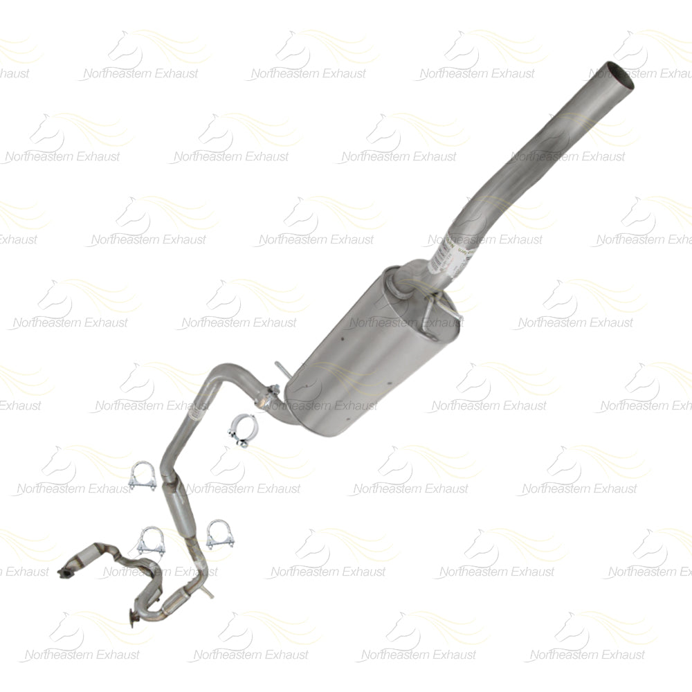 2011-2016 Chrysler Town & Country 3.6L Pair of Catalytic Y-Pipe Resonator Intermediate Pipe Muffler
