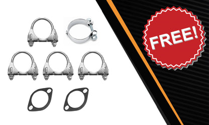 2011-20 Dodge Grand Caravan 3.6L Pair of Catalytic Y-Pipe Resonator Intermediate Pipe & Muffler Kit