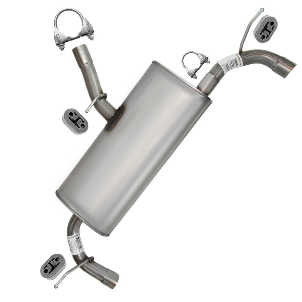 2011-2015 Ford Edge 2.0L 3.5L Northeastern Exhaust Muffler | Stainless Steel