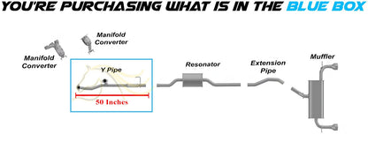 2011-2014 Ford Edge 3.5L Northeastern Exhaust Y Pipe | Stainless Steel