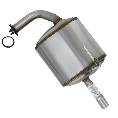 2007-2009 Nissan Altima 3.5L SEDAN Exhaust Passenger Side Rear Muffler | Stainless Steel